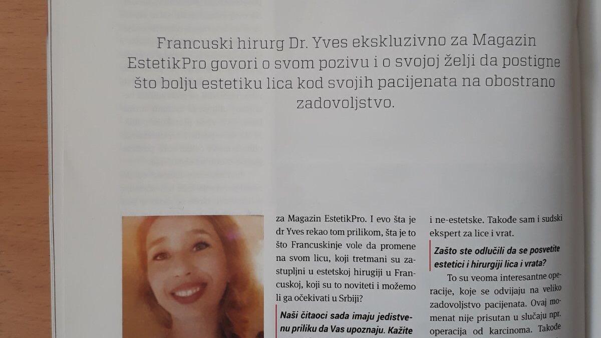 Dr Yves Laudoyer - ORL et Chirurgien Face et Cou, Chirurgien Esthetique